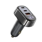 125W 3 Port Fast Charging Car Charger