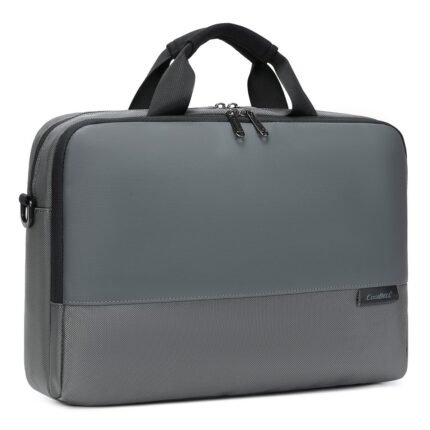 CoolBell CB2127 laptop bag 15.6 inch black blue grey premium laptop messenger bag