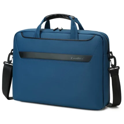 Coolbell CB-2128 Laptop Bag Water-Resistant 15.6 Inch Messenger Bag Black