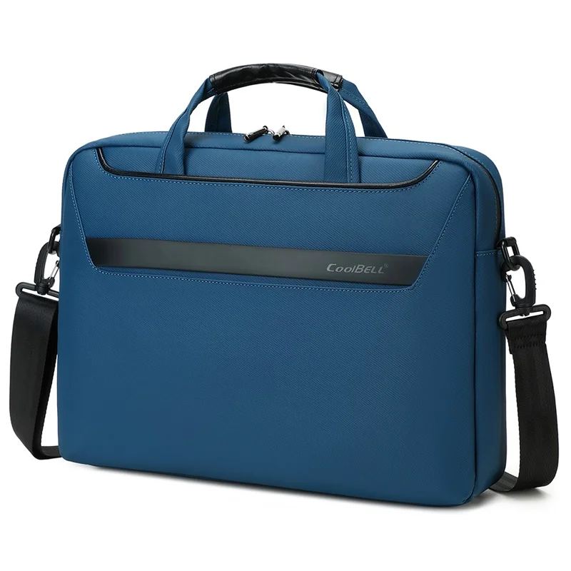 Coolbell CB-2128 Laptop Bag Water-Resistant 15.6 Inch Messenger Bag Black