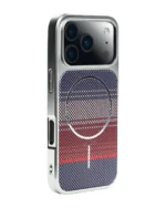 KeepHone Matrix MagSafe Case for iPhone 17 Pro and iPhone 17 Pro Max with premium textured finish, metallic frame, MagSafe compatibility, and camera protection