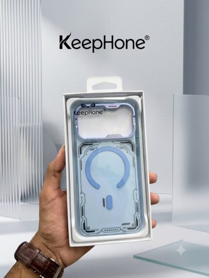 CircuitX MagSafe Case by KeepHone with futuristic circuit design